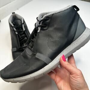 Nike Roshe Run NM Black Wolf Grey Sneakers